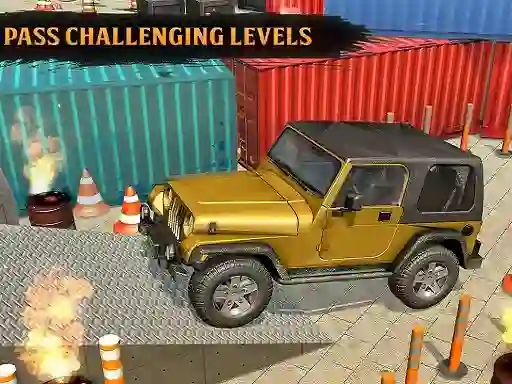 Gra Classic Real 4x4 Jeep Parking Drive Game w Internecie