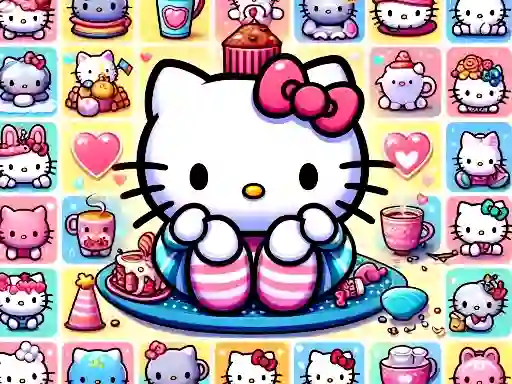 Gra Cute Kitty Memory Challenge w Internecie