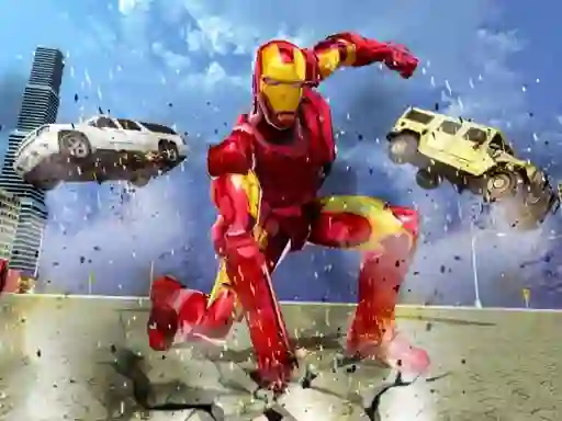 Gra Flying Iron Hero w Internecie