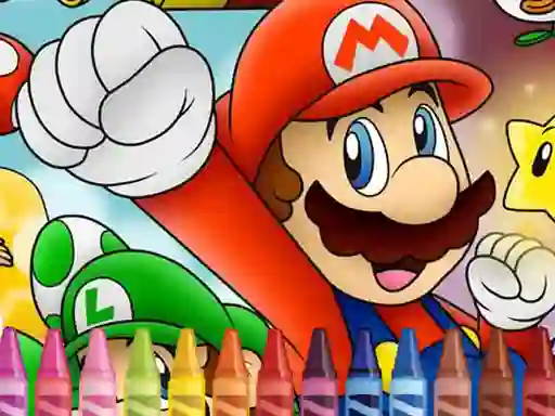 Gra Mario Coloring w Internecie
