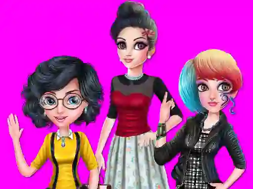 Gra College Girl Squad Fashion Dressup w Internecie
