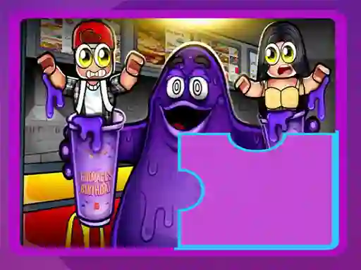 Gra Grimace Shake Puzzle w Internecie