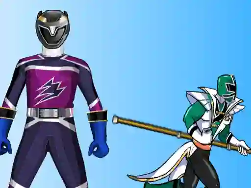Gra Power Rangers Dressup w Internecie