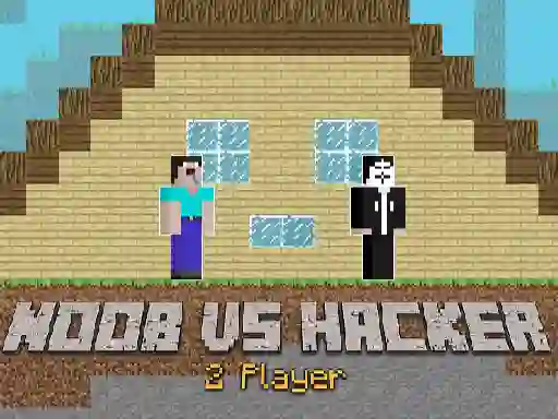 Gra Noob vs Hacker 2 Player w Internecie