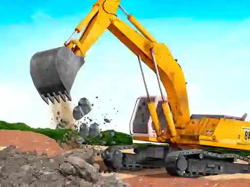 Gra Real JCB Excavator Simulator w Internecie