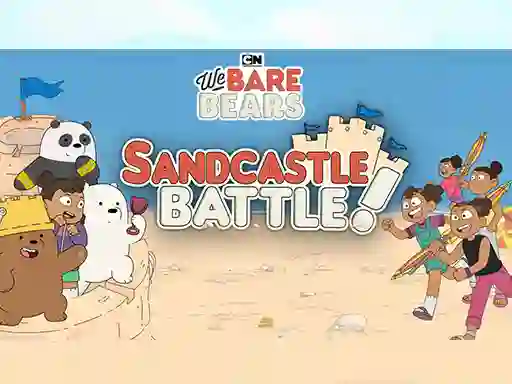 Gra Sandcastle Battle! We Bare Bears w Internecie