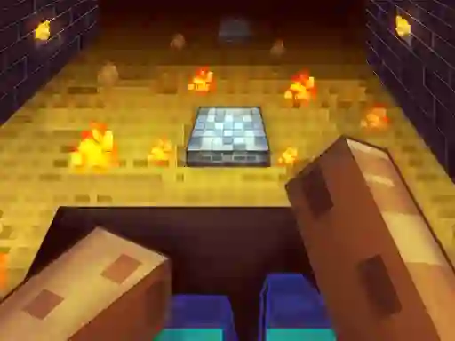 Gra Parkour in the cave 3D w Internecie