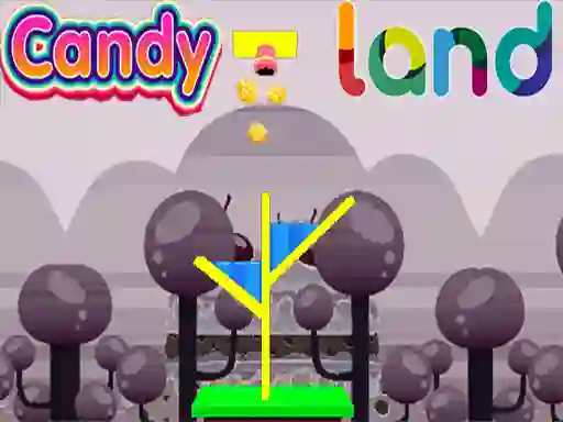 Gra candy land w Internecie