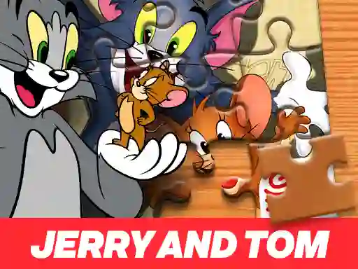 Gra Jerry and Tom Jigsaw Puzzle w Internecie