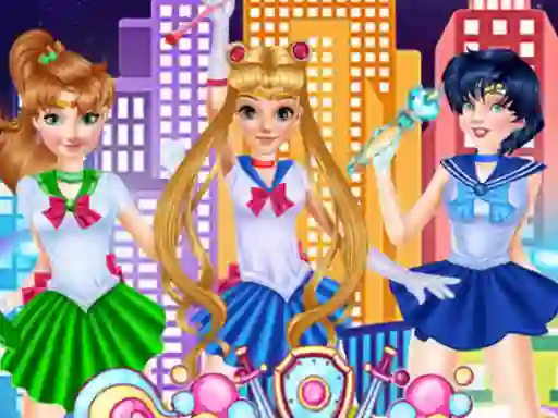 Gra Sailor Moon Cosplay Show w Internecie