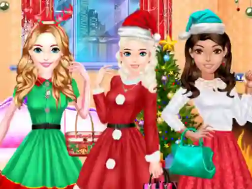 Gra Fashion Girls Christmas Party w Internecie