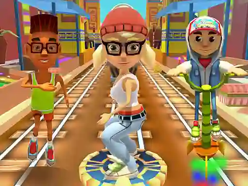 Gra Train subway surfers w Internecie