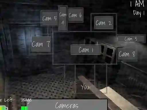 Gra Five Nights at Horror Games w Internecie