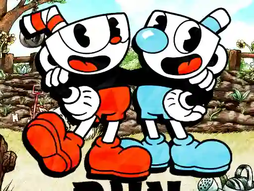 Gra Cuphead Run version w Internecie