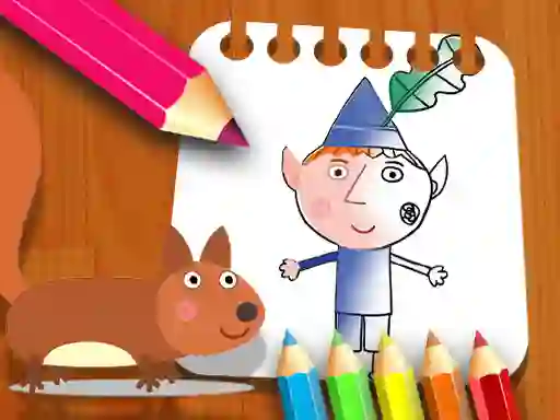 Gra Ben Hollys Coloring Book w Internecie