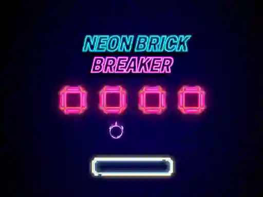 Gra Neon Brick Breaker w Internecie