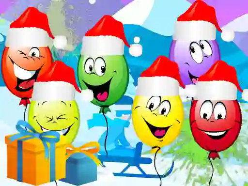 Gra Christmas Balloons Bursting w Internecie
