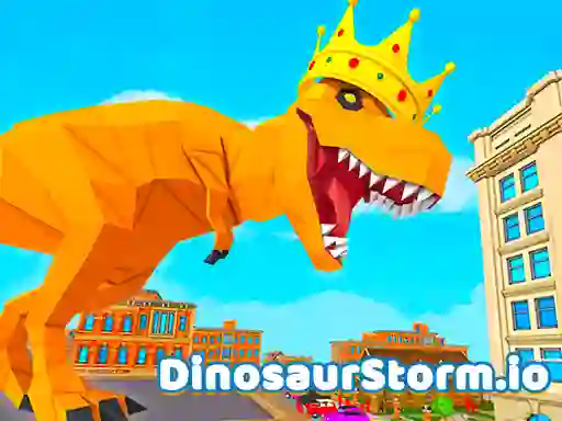 Gra DinosaurStorm.io w Internecie