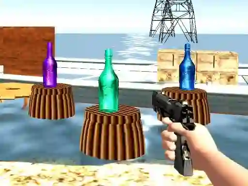 Gra Bottle Shooter games w Internecie