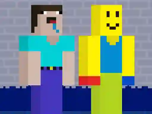 Gra NoobLOX Rainbow Friends w Internecie
