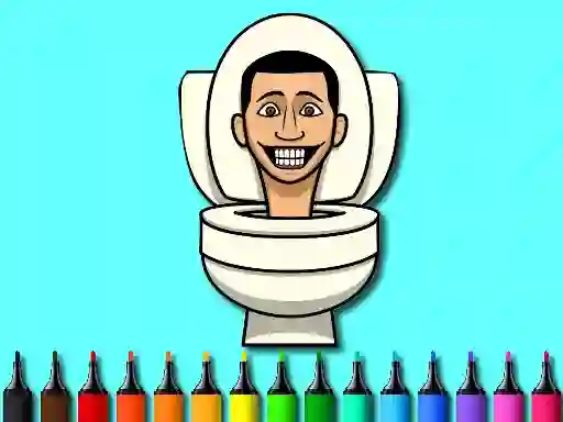 Gra Color Skibidi Toilet w Internecie
