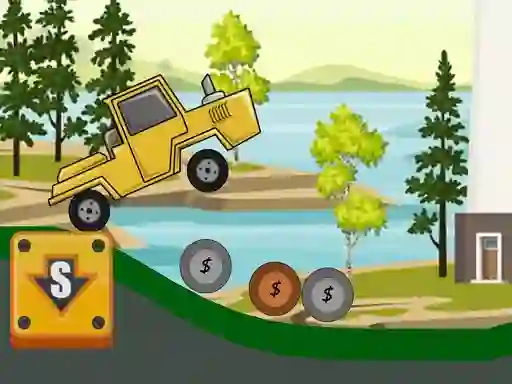 Gra Hill Climb Tractor 2D w Internecie