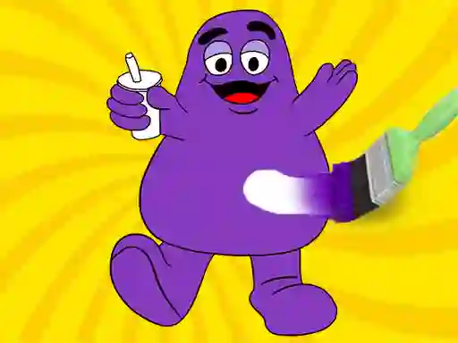 Gra Grimace Shake Coloring Book w Internecie