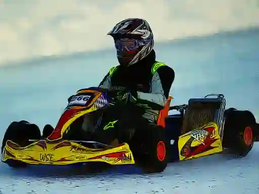 Gra Kart Racing Jigsaw w Internecie