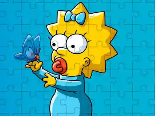 Gra The Simpsons Puzzle w Internecie