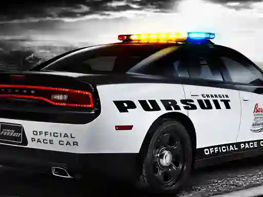 Gra Police Cars Slide Puzzle w Internecie