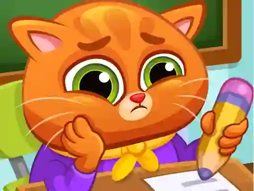 Gra Lovely Virtual Cat At School w Internecie