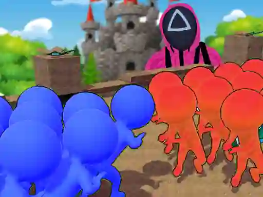 Gra Squid Game Crowd Pusher w Internecie