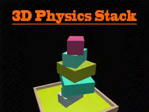 Gra 3D Physics Stack w Internecie