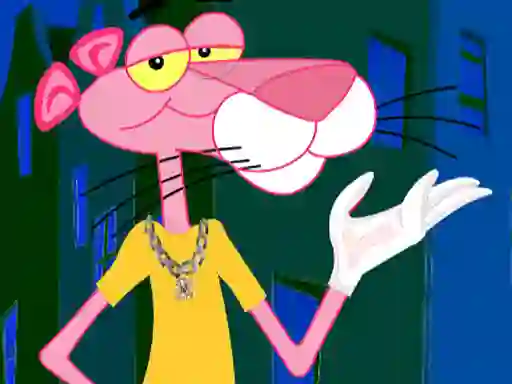 Gra Pink Panther Dress Up w Internecie