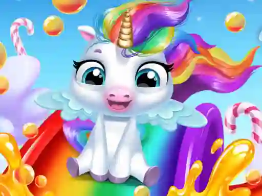 Gra Glitter Unicorn Dress Up Girls w Internecie