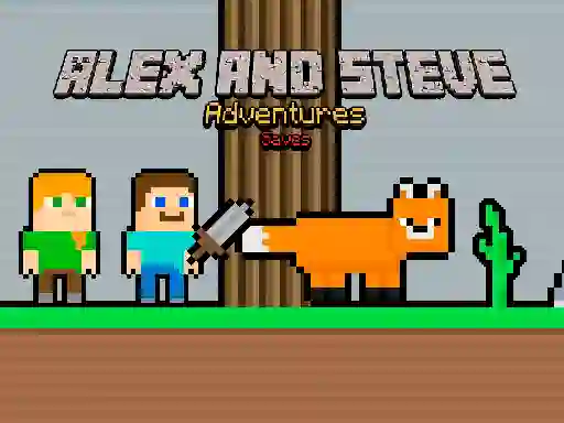 Gra Alex and Steve Adventures Saves w Internecie