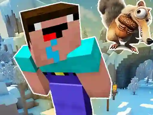 Gra Noob Parkour: Snow Age w Internecie