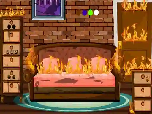 Gra Fired House Escape w Internecie