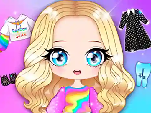 Gra Chibi Beauty Salon Dress Up And Spa w Internecie