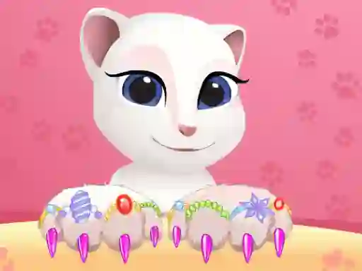Gra Talking Tom Angela Great Manicure w Internecie