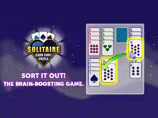 Gra Solitaire Card Sort Puzzle w Internecie
