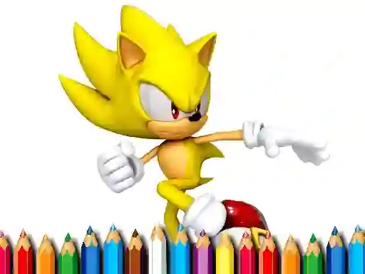 Gra Sonic Coloring Book w Internecie
