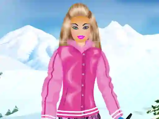 Gra Barbie Snowboard Dress w Internecie