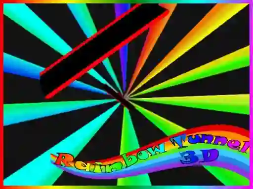 Gra Rainbow Tunnel 3D w Internecie