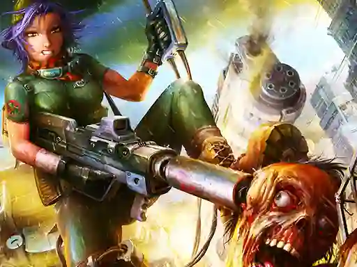 Gra Zombie terror w Internecie