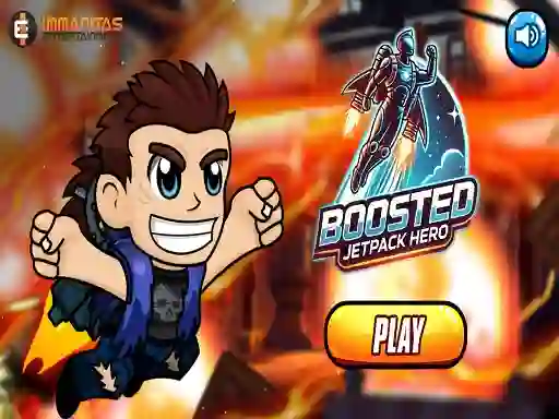 Gra Boosted Jetpack Hero w Internecie