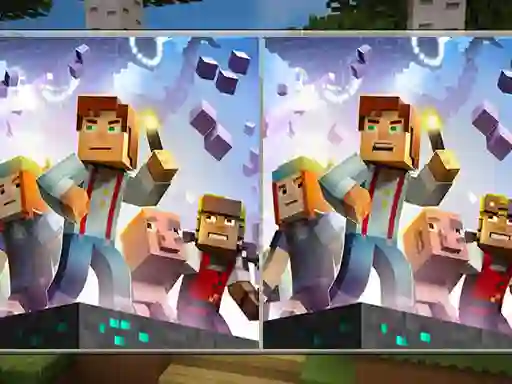 Gra Minecraft Differences w Internecie