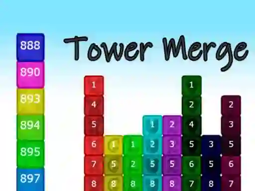 Gra Tower Merge w Internecie