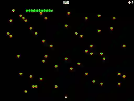 Gra Centipede Attack 2D w Internecie