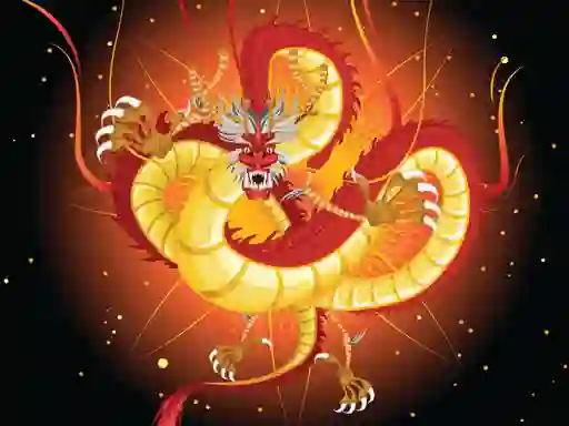 Gra Chinese Dragons Coloring w Internecie